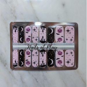 5 for $20 Nail Wraps- A Hallows Eve in Pink